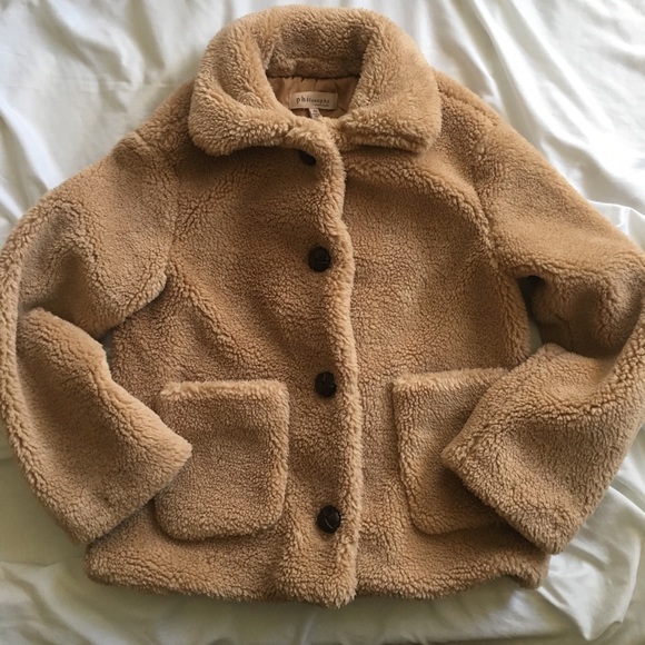 teddy bear coat size 24